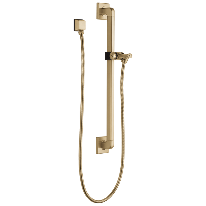 Adjustable Slide Bar / Grab Bar Assembly with Elbow