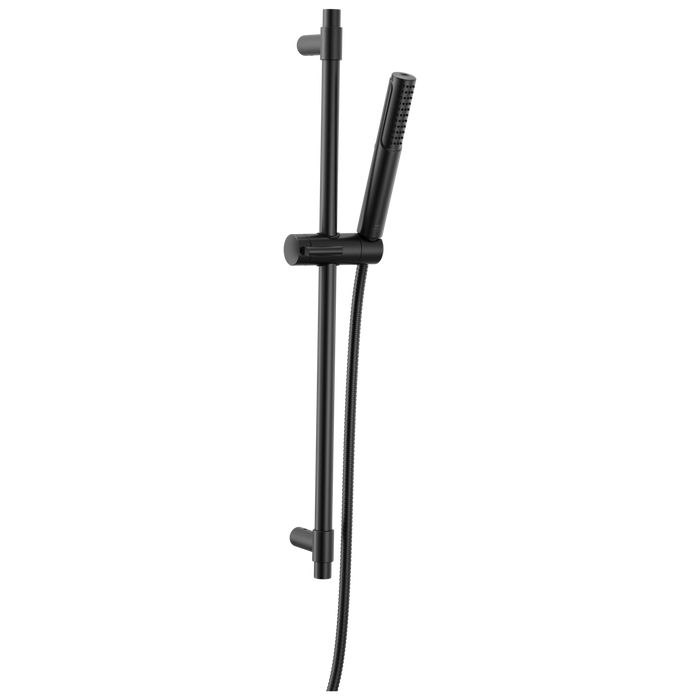 Delta Universal Showering Components 51537 2-Setting Hand Shower with ProClean Spray – Slide Bar Mount - Matte Black