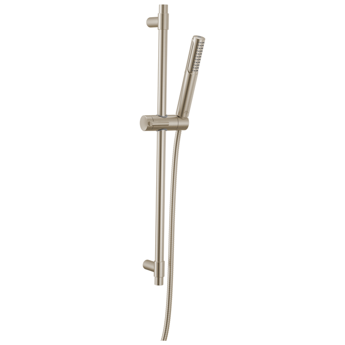 Delta Universal Showering Components 51537 2-Setting Hand Shower with ProClean Spray – Slide Bar Mount - Lumicoat Stainless