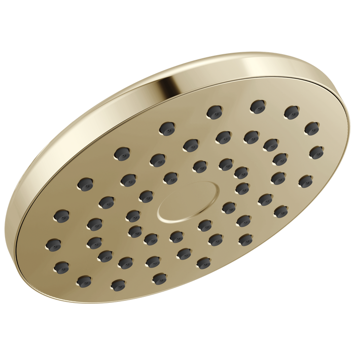 Delta Universal Showering Components 52101 PivotPro Raincan Shower Head - Lumicoat Polished Nickel