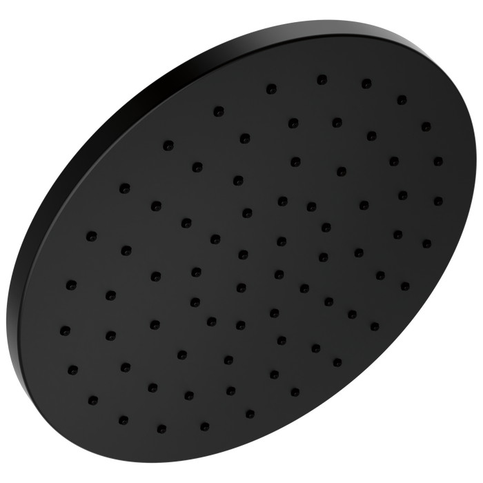 Delta Universal Showering Components 52162 10" Single-Function Raincan Shower Head - Matte Black