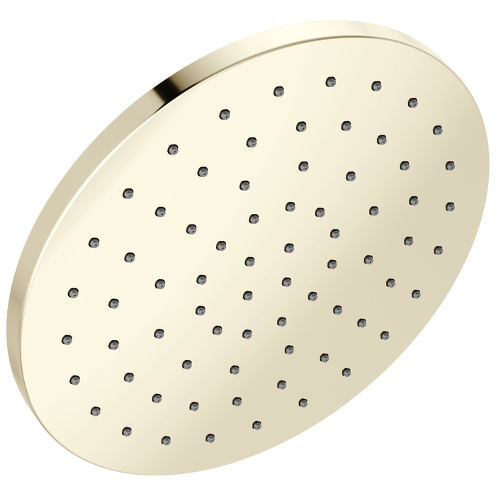 Delta Universal Showering Components 52162 10" Single-Function Raincan Shower Head - Lumicoat Polished Nickel