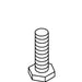 KOHLER K-52195 Bolt, 3/8-16 X 1.750
