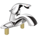 Delta 525LF-MPU Classic Single Handle Centerset Lavatory Faucet with City Shanks