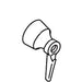 KOHLER K-52638 Lever Hdl & Bonnet Assembly