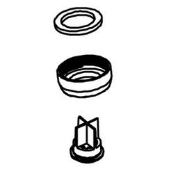 Moen 52652 Laminar Flow Spout, Flow Control In Base  1.5 Gpm