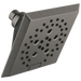 H2OKINETIC 5-Setting Angular Modern Raincan Shower Head