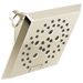H2OKINETIC 5-Setting Angular Modern Raincan Shower Head