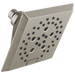 H2OKINETIC 5-Setting Angular Modern Raincan Shower Head
