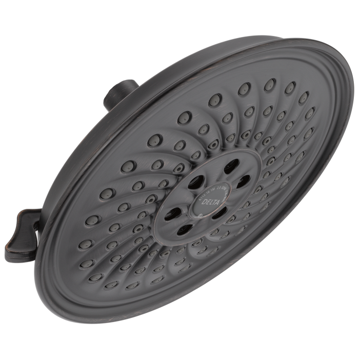 Delta Universal Showering Components 52687 H2OKINETIC 3-Setting Raincan Shower Head - Venetian Bronze
