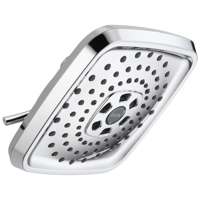 Delta Universal Showering Components: H2OKinetic3-Setting Raincan Shower Head