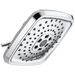 Delta Universal Showering Components: H2OKinetic3-Setting Raincan Shower Head