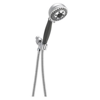 Delta Universal Showering Components: H2OKinetic 5-Setting Shower Mount Hand Shower