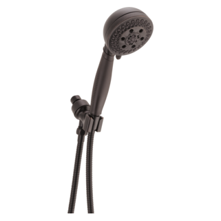 Delta Universal Showering Components: H2OKinetic 5-Setting Shower Mount Hand Shower
