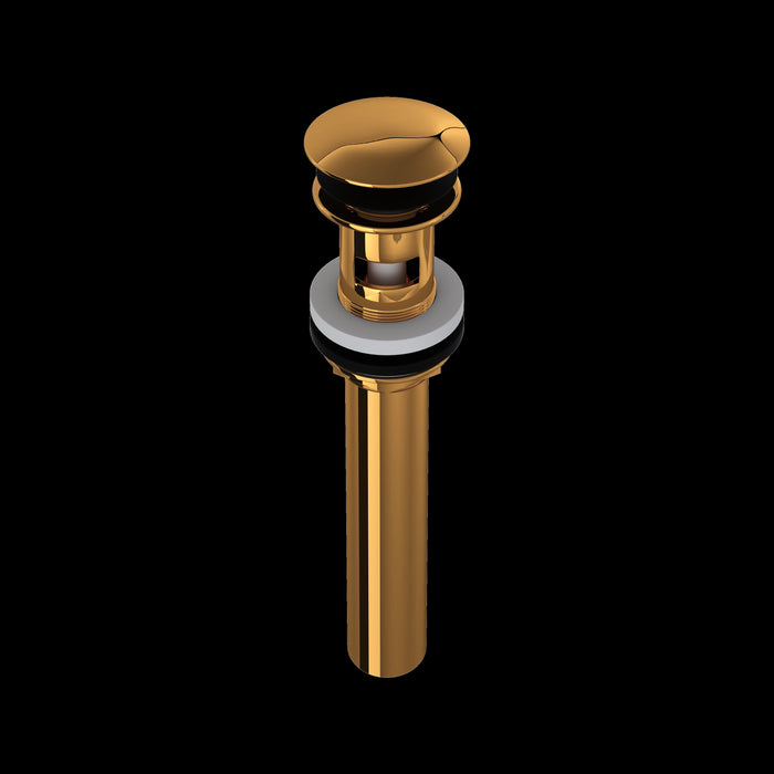 ROHL 5447 Push Drain With Overflow