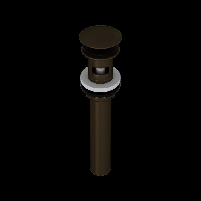 ROHL 5447 Push Drain With Overflow
