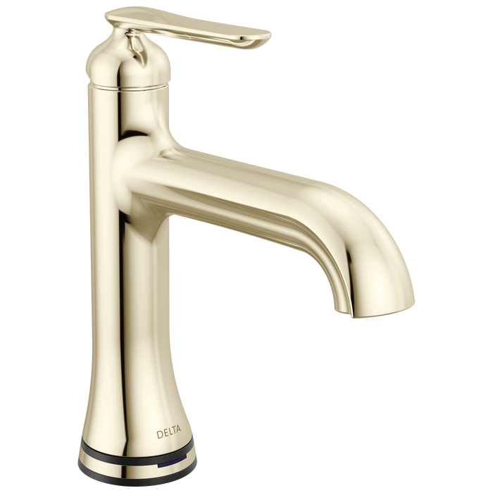 Delta Bonacci 545T-BL Single Handle Bathroom Faucet with Touch20 with Touchless Technology - Lumicoat Polished Nickel