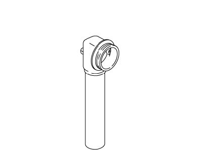 KOHLER K-54860 Overflow Ell & Tube Assembly