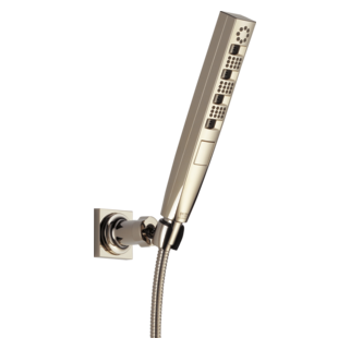 Delta Universal Showering Components: H2Okinetic 4-Setting Wall Mount Hand Shower