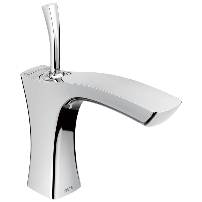 Delta 552LF-MPU Tesla Single Handle Lavatory Faucet - Metal Pop-Up