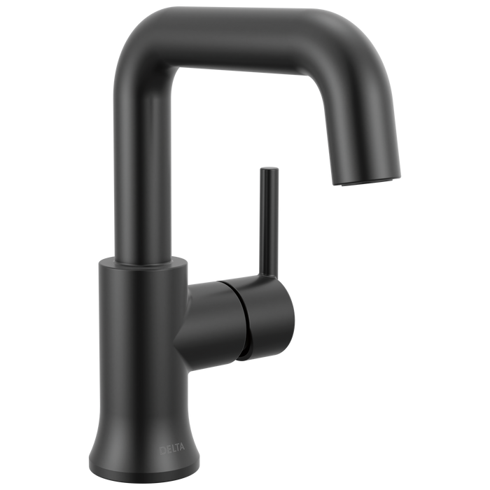 Delta Trinsic 554HAR Single Handle Bathroom Faucet - Matte Black