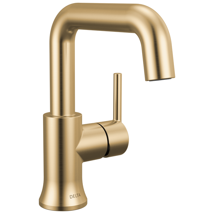 Delta Trinsic 554HAR Single Handle Bathroom Faucet - Champagne Bronze
