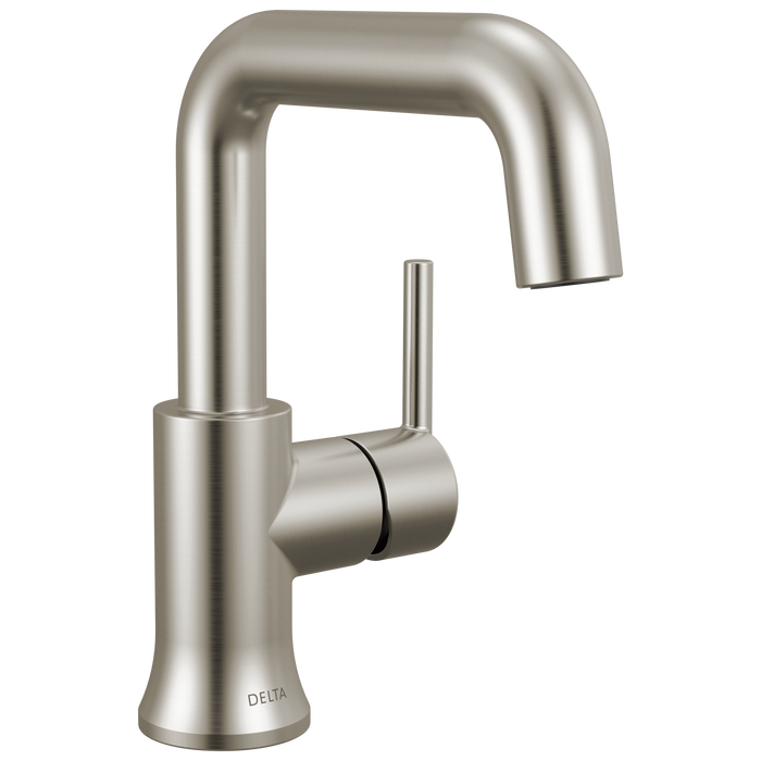 Delta Trinsic 554HAR Single Handle Bathroom Faucet - Stainless