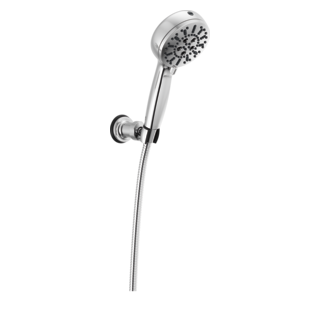 Delta Universal Showering Components: 7-Setting Wall Mount Hand Shower with Cleaning Spray