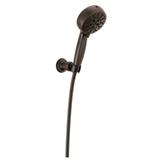 Delta Universal Showering Components: 7-Setting Wall Mount Hand Shower with Cleaning Spray
