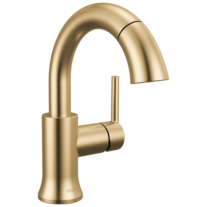 Single Handle Pull Down Bathroom Faucet