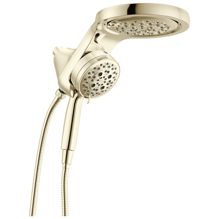 Delta Universal Showering Components 56000 6-Setting HydroRain with ProClean - Lumicoat Polished Nickel