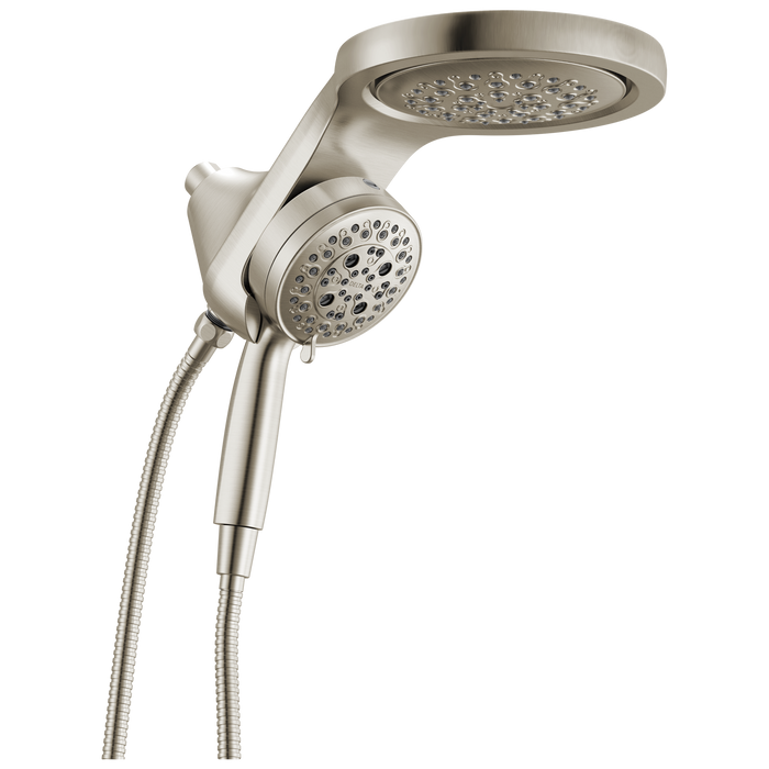 Delta Universal Showering Components 56000 6-Setting HydroRain with ProClean - Lumicoat Stainless