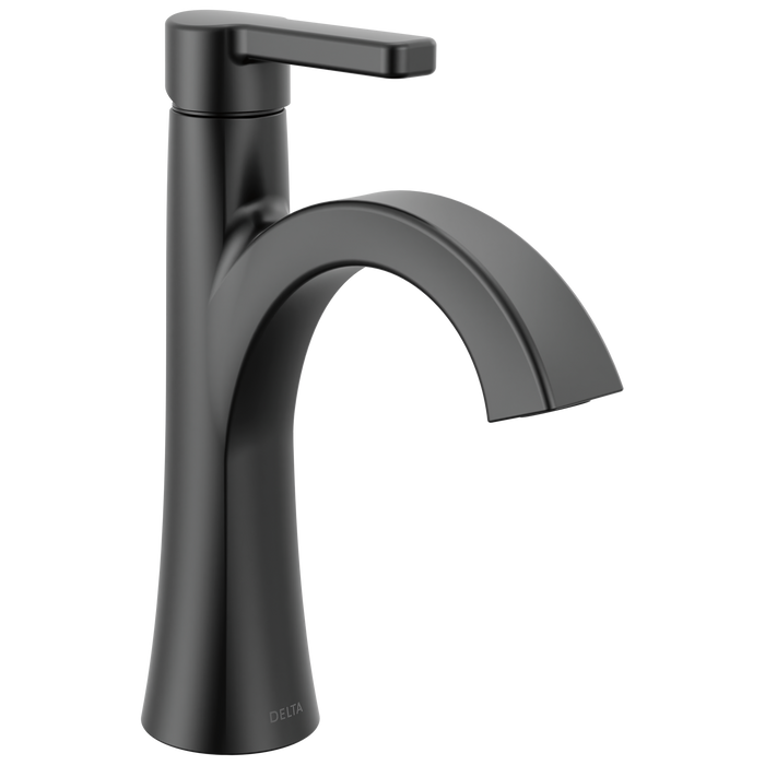Delta Lineax 562 Single Handle Bathroom Faucet - Matte Black