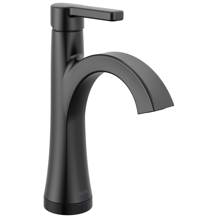 Delta Lineax 562T Touch2O Bathroom Faucet with Touchless Technology - Matte Black