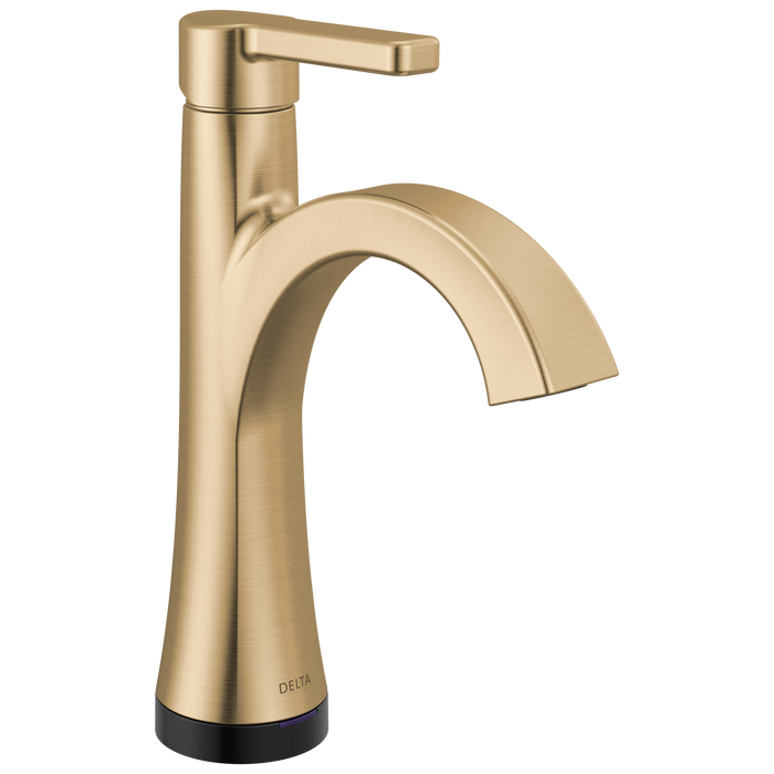Delta Lineax 562T Touch2O Bathroom Faucet with Touchless Technology - Champagne Bronze