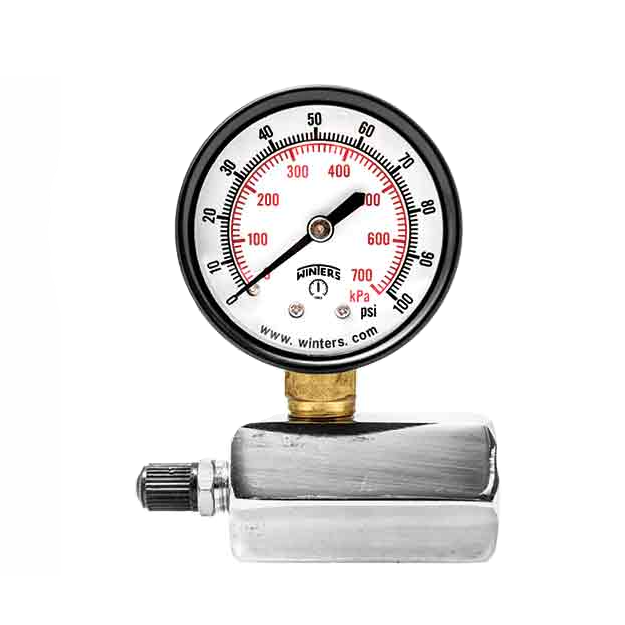 Winters PETG202 3/4" FPT | 0 - 30 PSI | 2" Dial Differential Gas Test Gauge