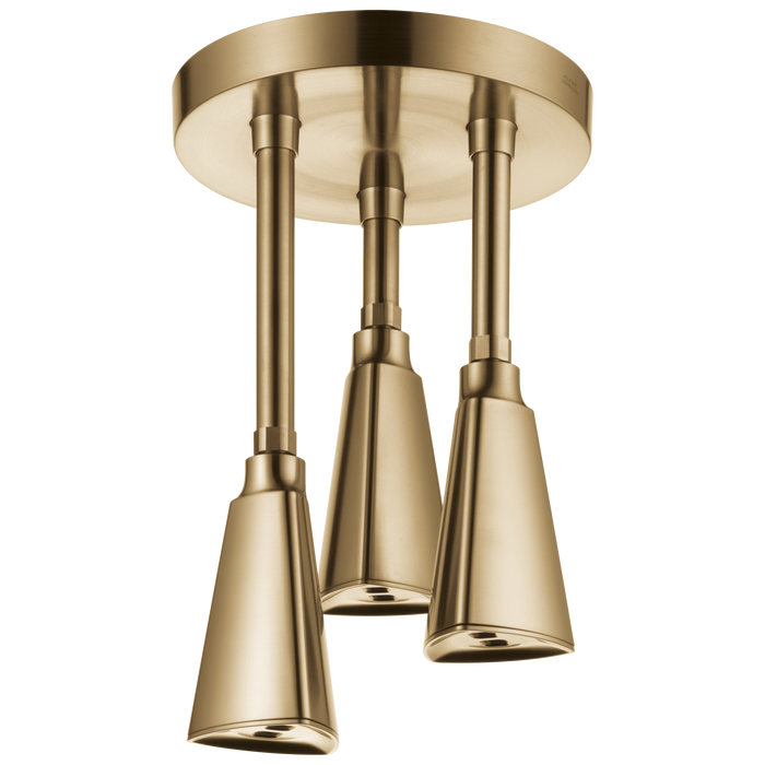Delta Universal Showering Components: H2Okinetic Pendant Raincan Shower Head