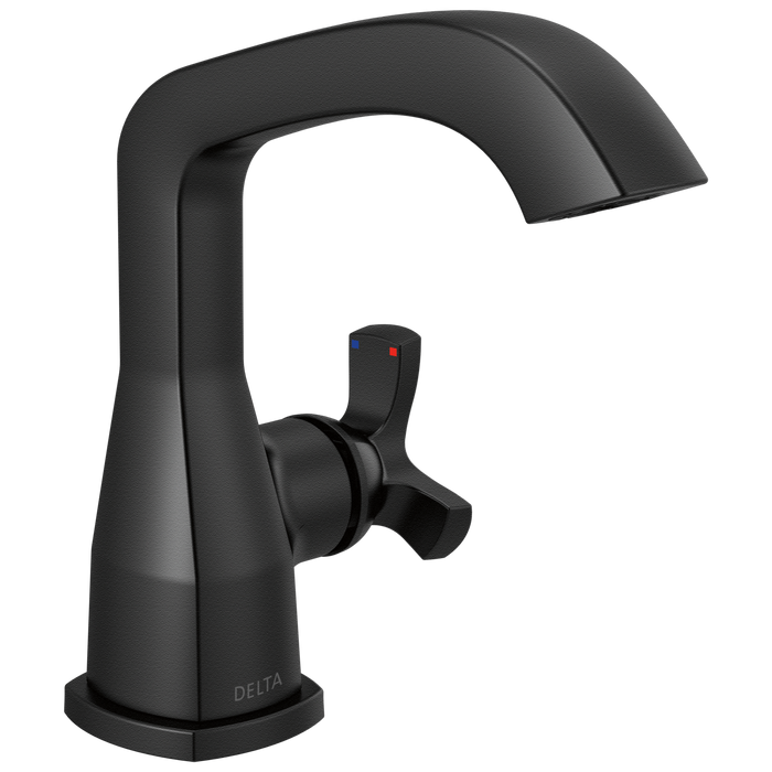 Delta Stryke 5766 Single Handle Bathroom Faucet - Matte Black