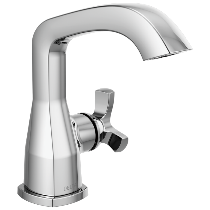 Delta Stryke 5766 Single Handle Bathroom Faucet - Lumicoat Chrome