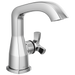 Delta Stryke 5766 Single Handle Bathroom Faucet - Lumicoat Chrome