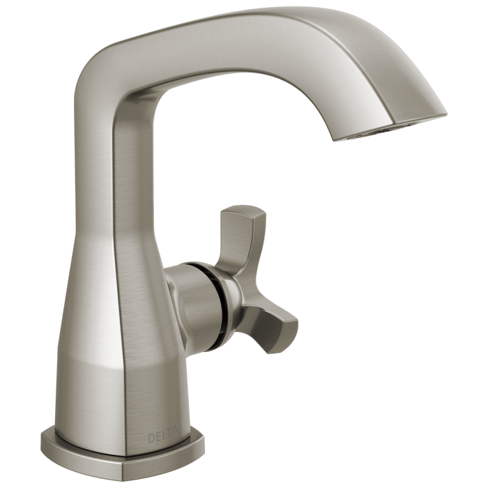 Delta Stryke 5766 Single Handle Bathroom Faucet - Lumicoat Stainless