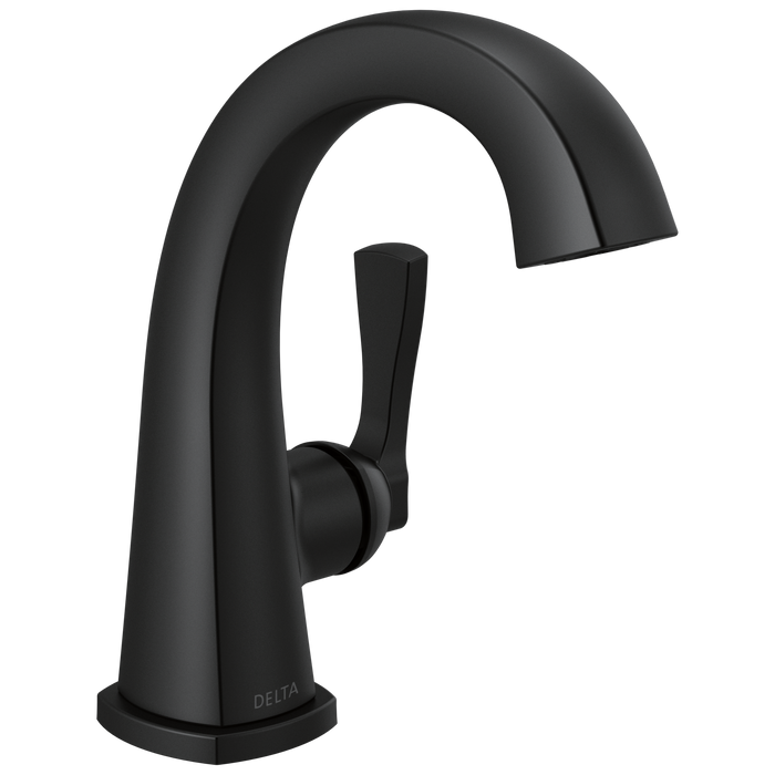 Delta Stryke 577 Single Handle Bathroom Faucet - Matte Black