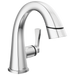 Single Handle Pull-Down Bathroom Faucet