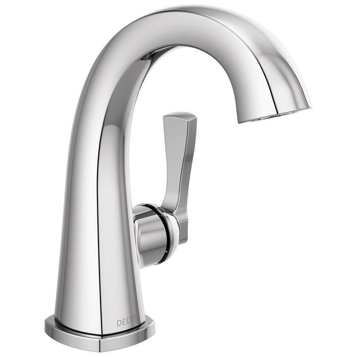 Delta Stryke 577 Single Handle Bathroom Faucet - Lumicoat Chrome