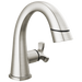 Delta Stryke: Single Handle Pull Down Bathroom Faucet