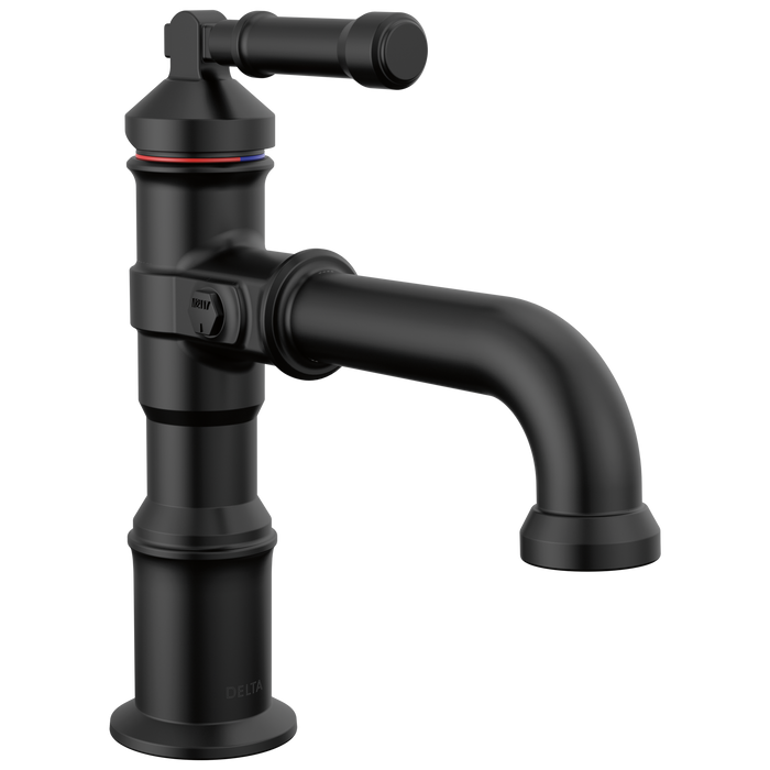 Delta Broderick 584 Single Handle Bathroom Faucet - Matte Black