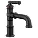 Delta Broderick 584 Single Handle Bathroom Faucet - Matte Black