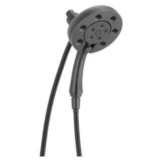 Delta Universal Showering Components: H2OKinetic In2ition 4-Setting Two-in-One Shower