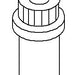 KOHLER K-58549 Spline Adapter