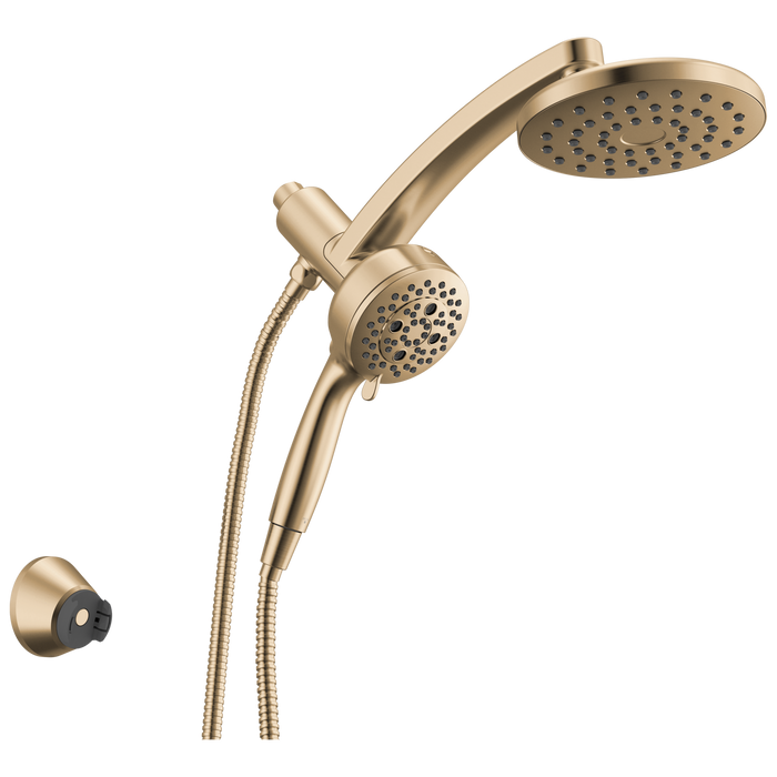 Delta Universal Showering Components 58600 PivotPro 3-in-1 Combination Shower - Lumicoat Champagne Bronze
